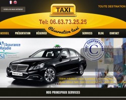 Création site internet – TAXI