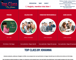 Création site internet – TOP CLASS