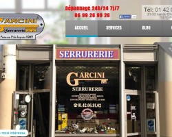 Création site internet – GARCINI